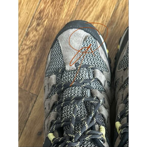 Merril Alverstone Hiking Shoes Women's Size 8.5 Brown Suede Lace Up Low Top - Picture 13 of 13